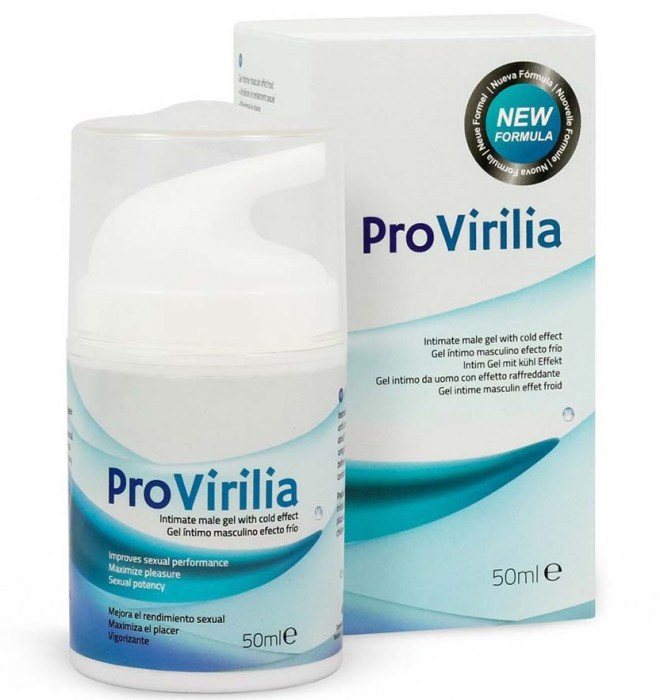 Gel cu Efect de Racire pentru Performanta Sexuala ProVirilia, 50 ml