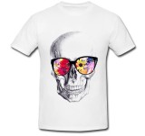 Cumpara ieftin Tricou &quot; Mexican skull of glasses &quot;