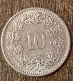 C50 - Moneda foarte veche - Elvetia - 10 rappen - 1994