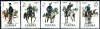 C440 - Spania 1977 - Uniforme 5v.timbre nestampilat MNH