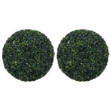 Cumpara ieftin Bile de arbusti cimisir artificiali, 2 buc., 52 cm