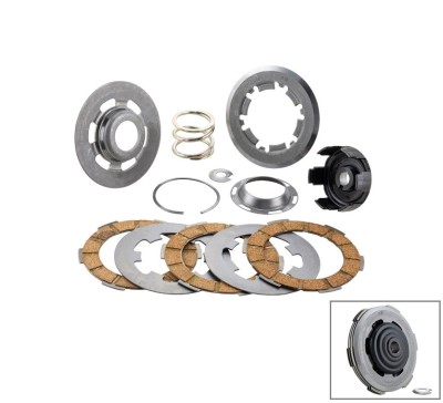 Ambreiaj complet Piaggio Ape 50 (69-80) - Ape 50 FL (89-) - Vespa 50 L/N (63-83) - 50 Special (69-83) - PK 50-80-100-125 foto
