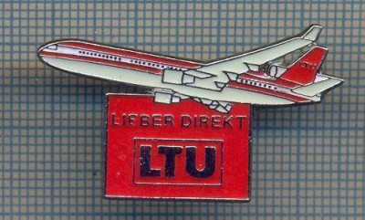 AX 901 INSIGNA -AVIATIE -LIEBER DIREKT -LTU -GERMANIA -PENTRU COLECTIONARI foto