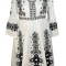 Rochie casual dama, IRA 3 , marime 3XL, alb/negru