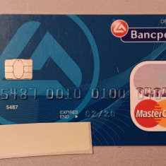 M1 R1 - Card bancar vechi 100 - piesa de colectie