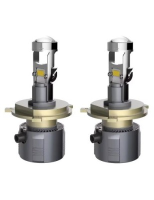 Lupe Bi Led H4 putere 56W luminozitate 6500 Lumeni 12-24V foto