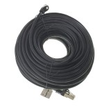 Cablu de rețea Lanberg Cat.6 FTP ecranat, 2x RJ45, 30 m, negru
