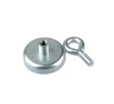 Cumpara ieftin Magnet neodim oala D 48 mm carlig inelar - Magnet pentru pescuit 65kg