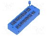 Soclu ZIF, pentru capsule DIP40, ECE - ELK040