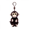 Breloc Plus TY Beanie Bellies Maimutica Matteo 8.5cm, Multicolor, Baieti/Fete, 0-12 ani, Animale, Poliester