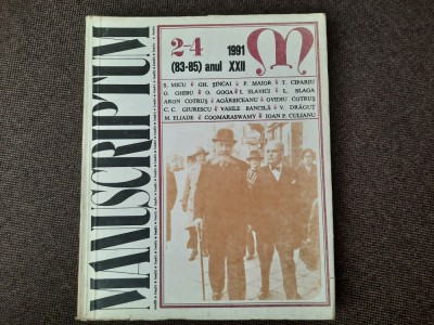 MANUSCRIPTUM 2-4/1991 foto