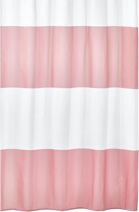 Perdea de dus din tesatura plata, rezistenta, pentru cazi de baie 183 x 183 cm