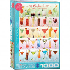 Puzzle 1000 piese Cocktails foto