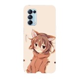 Husa compatibila cu Oppo A54 5G, Viceversa, model Liliruca Arde DanMachi, Silicon, TPU, Transparent, Carcasa