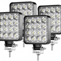 Set 4 Buc Proiector Led 45W 12/24V 6000K PL 048