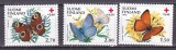 Finlanda 1990 fauna fluturi MI 1110-1112 MNH