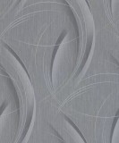 Tapet modern cu linii curbate extralavabil,gri,GMK 3 10218-10