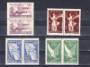 M1 TX7 7 - 1947 - Pacea - perechi de cate doua timbre, Istorie, Nestampilat