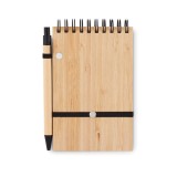 Set agenda A6 din bambus