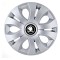 Set 4 Capace Roti Autohelix MSA&reg; potrivite jantelor de 16 inch, Compatibil Cu Skoda Nou Alb-Negru, model Top Gray