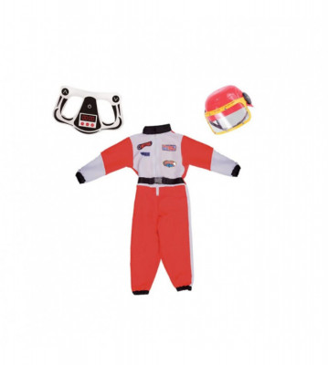 SET COSTUM DE PILOT FORMULA 1 PENTRU COPII ACCESORII INCLUSE, 3-5 ANI foto