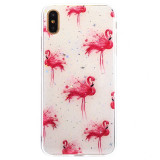 Cumpara ieftin Husa Fashion iPhone XS Max Flamingo
