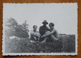 Fotografie originala , Mogosoaia , 1934 , Stephan Roll si Mihail Sebastian