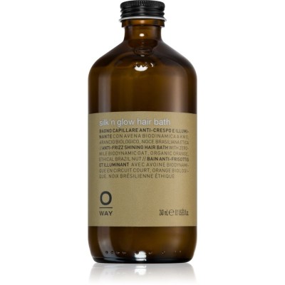 Oway Silk&amp;#039;n Glow Hair Bath șampon pentru par poros 240 ml foto