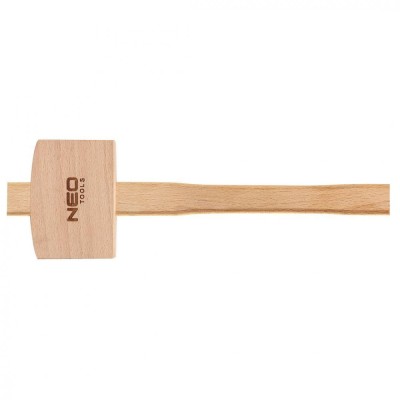 Ciocan din lemn 315g, 100x70x46 mm, lungime 320 mm 25-076 foto