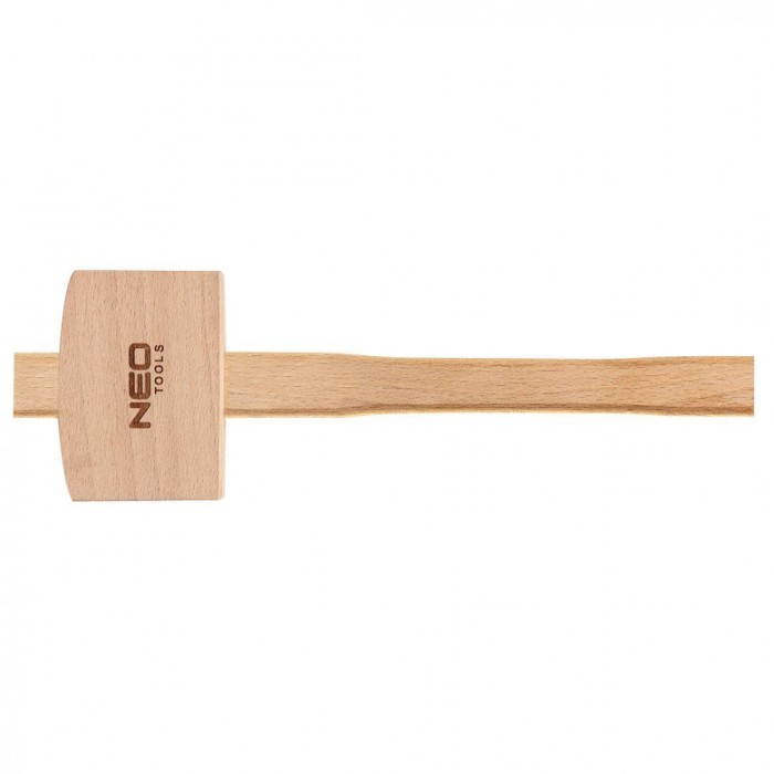 Ciocan din lemn 315g, 100x70x46 mm, lungime 320 mm 25-076
