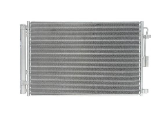 Condensator climatizare Kia Soul (PS), 02.2014-2019, motor 1.6, 93kw/97 kw; 2.0, 113 kw benzina, cutie manuala/automata, full aluminiu brazat, 608(57