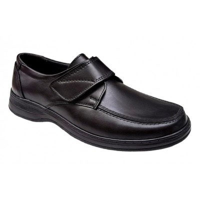 Pantofi casual barbati din piele naturala Calapod Lat GKR09 Negru foto