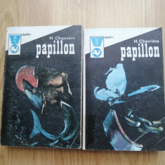 Henri Charriere - Papillon, Volumul I si II - Editura: Meridiane, 1972