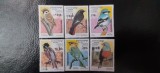Cambodgia-Fauna,pasari-serie completa,nestampilate MNH (C1)