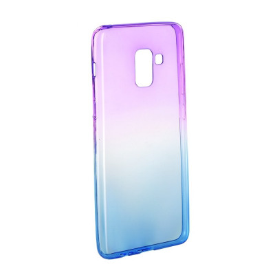Husa SAMSUNG Galaxy A8 Plus 2018 - Ombre (Violet&amp;amp;Albastru) foto