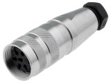 Conector M16 Mufă Mamă 6 PIN 5A 300V Drept pentru Cablu