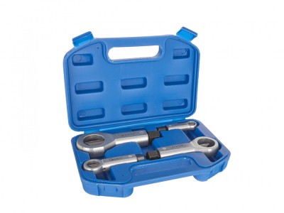 Set chei pentru despicare piulite, 4 elemente, 9-27 mm, Geko G38595 foto