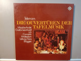Telemann &ndash; Ouvertures &ndash;TafelMusik 1,2,3 &ndash; 2LP Box (1975/Decca/RFG) - Vinil/NM+, Clasica, decca classics