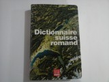 DICTIONNAIRE SUISSE ROMAND
