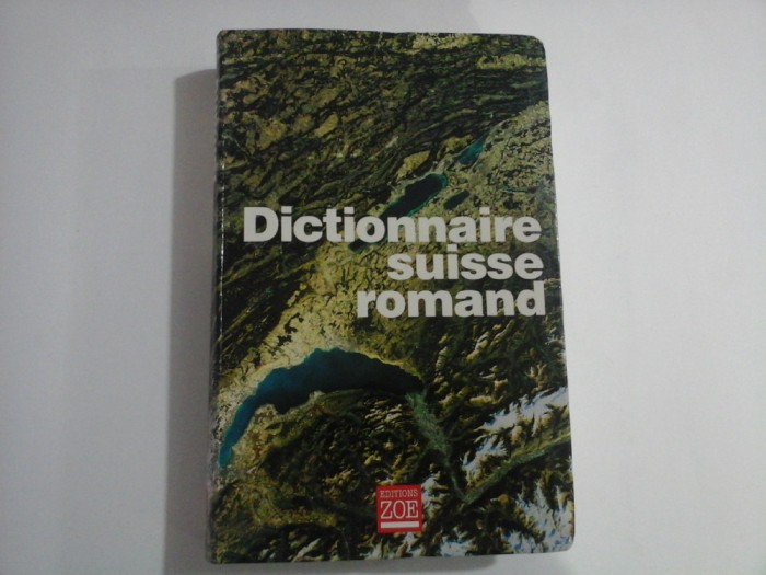DICTIONNAIRE SUISSE ROMAND