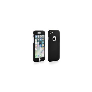 HUSA PLASTIC 360 + TEMP GLASS SAM GALAXY J3 (2016) NEGRU foto