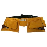 Puzderie scule din piele HR68202 pentru curea, 2 buzunare