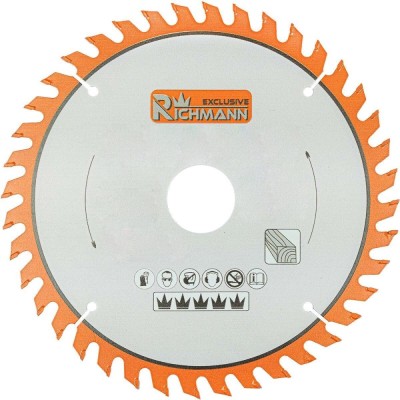 Disc circular vidia pentru lemn, 18 dinti, 160x20 mm, Richmann Exclusive foto