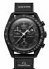 Ceas Barbatesc Omega Swatch Mission to the Moon Moonphase, Cronograf, Mecanism Japonez, Curea Arici, Colectie 2025