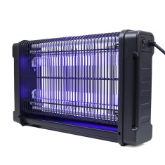 Aparat anti insecte , anti tantari, anti muste, insectocutor cu 2 tuburi ultraviolete, 20W, interior si exterior