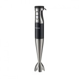 Cumpara ieftin Blender de mana Heinner, 1000 W, viteza variabila, vas 700 ml, accesorii incluse, Negru/Argintiu