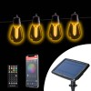 Lumina solara inteligenta - 25 LED-uri albe - temperatura de culoare reglabila - 13,6 m - bluetooth Best CarHome, Oem