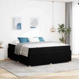 vidaXL Cadru de pat Altele Negru 180 x 200 cm țesătură