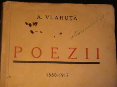 POEZII- AL. VLAHUTA-1880-1917-254 PG- foto