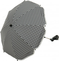 Umbrela pentru carucior 70 cm UV 50+ DOT Grey Fillikid foto